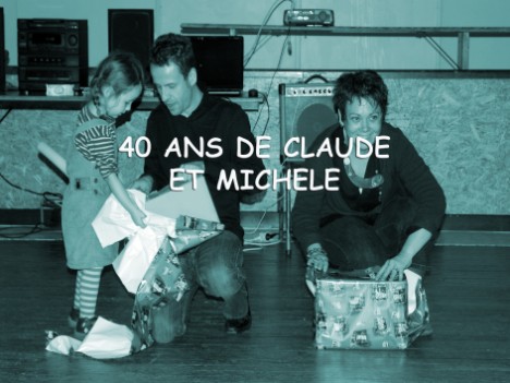 40 ans Claude et Michele